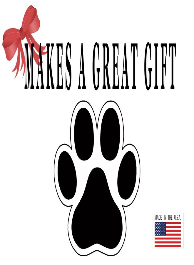 Rogue River Tactical Pet Dog Cat Paw Print Bumper Sticker Car Decal Gift Laptop Wall Window Bumper Sticker 5" - Image 4